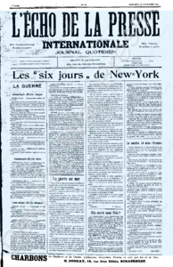 Eerste pagina voorbeeld