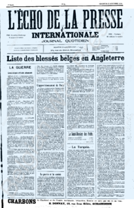 Eerste pagina voorbeeld