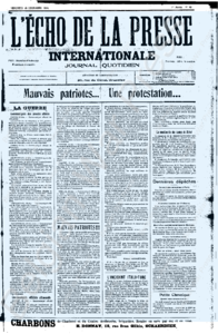 Eerste pagina voorbeeld