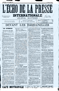 Eerste pagina voorbeeld
