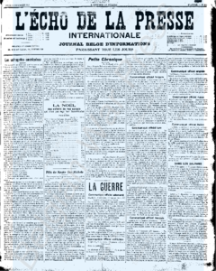 Eerste pagina voorbeeld