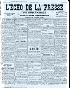 Eerste pagina voorbeeld