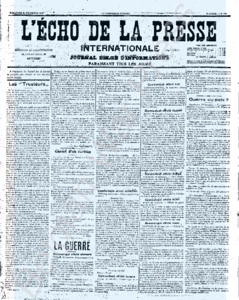 Miniature de la première page