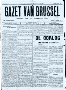 Eerste pagina voorbeeld