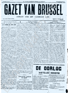 Eerste pagina voorbeeld