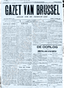 Eerste pagina voorbeeld
