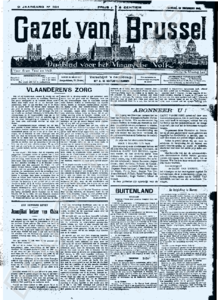 Eerste pagina voorbeeld