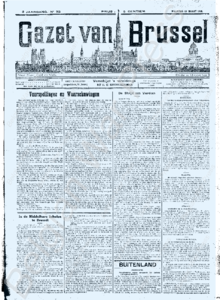 Eerste pagina voorbeeld