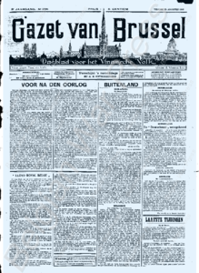 Eerste pagina voorbeeld