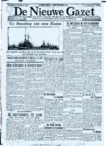 Eerste pagina voorbeeld