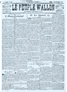 Eerste pagina voorbeeld