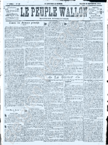 Eerste pagina voorbeeld