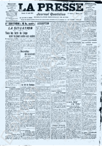 Miniature de la première page