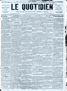 Eerste pagina voorbeeld