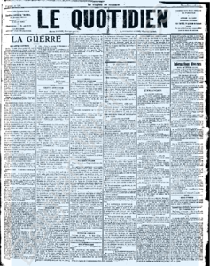 Eerste pagina voorbeeld