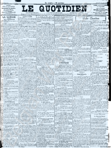 First page thumbnail