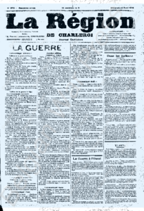 Eerste pagina voorbeeld
