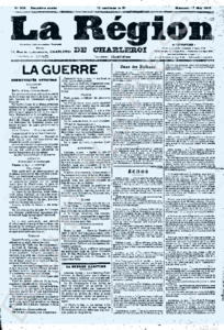 Eerste pagina voorbeeld