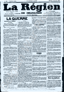 Eerste pagina voorbeeld