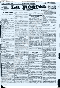 First page thumbnail