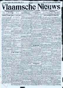 Eerste pagina voorbeeld