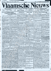 Eerste pagina voorbeeld
