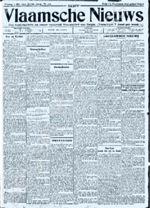Eerste pagina voorbeeld