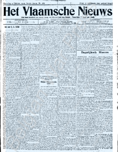 Eerste pagina voorbeeld