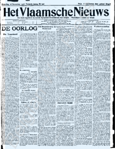 Eerste pagina voorbeeld