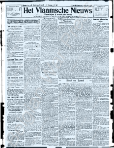 Eerste pagina voorbeeld