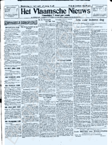 Eerste pagina voorbeeld