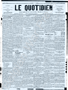 Eerste pagina voorbeeld