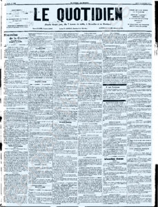 Miniature de la première page