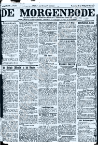 Eerste pagina voorbeeld