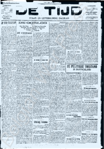 Eerste pagina voorbeeld