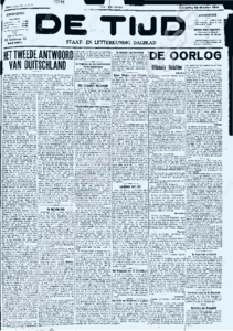 Eerste pagina voorbeeld