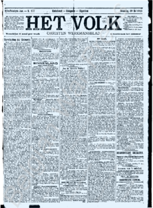 Eerste pagina voorbeeld