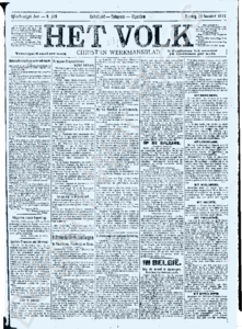 Eerste pagina voorbeeld