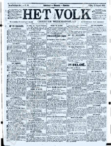 Eerste pagina voorbeeld