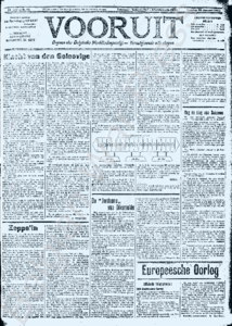 Eerste pagina voorbeeld