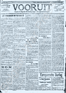 Eerste pagina voorbeeld