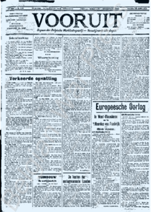 Eerste pagina voorbeeld