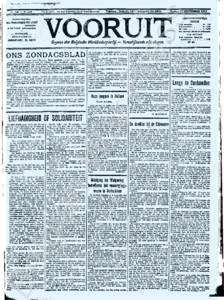 Eerste pagina voorbeeld