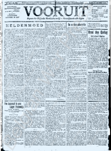 Eerste pagina voorbeeld