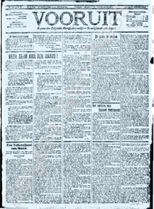 Eerste pagina voorbeeld