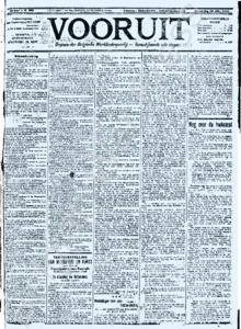 Eerste pagina voorbeeld