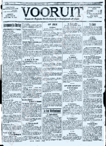 Eerste pagina voorbeeld