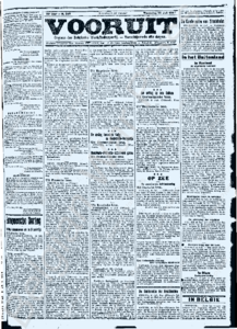 Eerste pagina voorbeeld