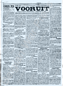 Eerste pagina voorbeeld