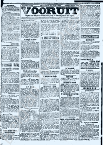 Eerste pagina voorbeeld